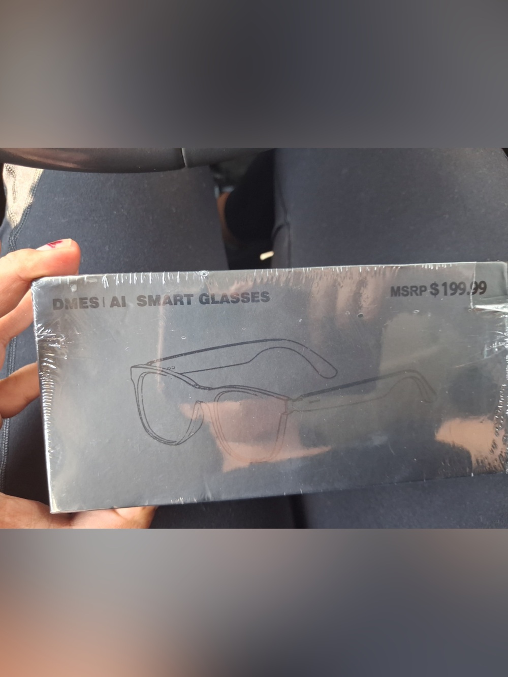 Black DMES AI Smart Glasses - NWT